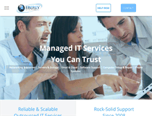 Tablet Screenshot of eberlysystems.com